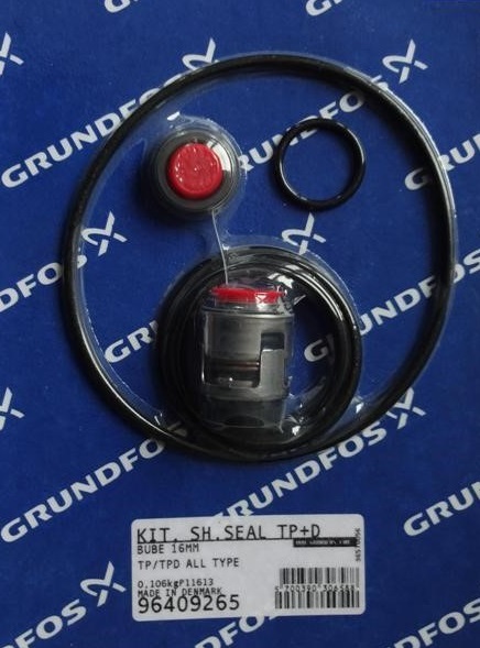 Торцевое уплотнение Grundfos BUBE d 16 мм для TP